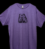 Eat the Rich Toad T-Shirt - Purple or Green