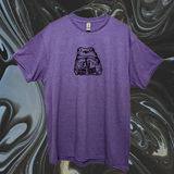 Eat the Rich Toad T-Shirt - Purple or Green